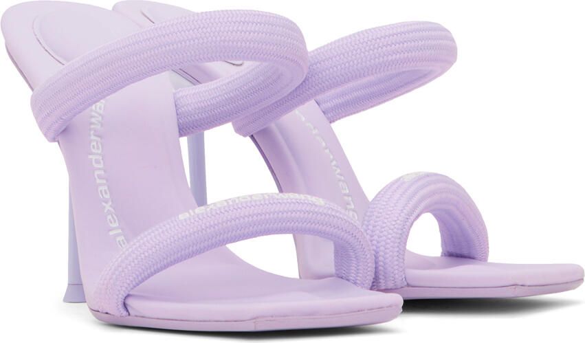 Alexander Wang Purple Julie Heeled Sandals - Picture 2