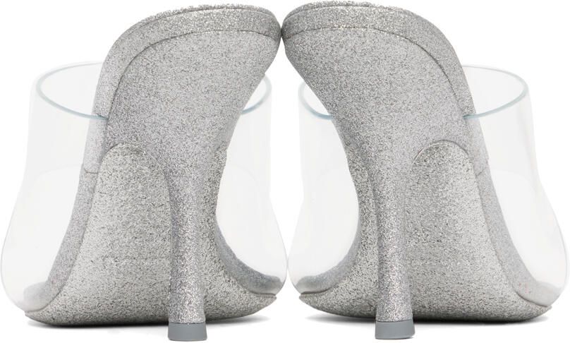 Alexander Wang Silver Nudie 105 Heeled Sandals - Picture 2