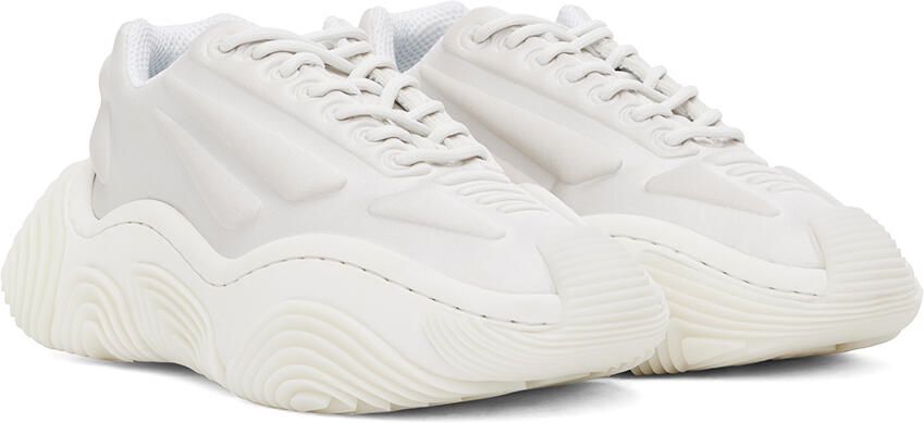 Alexander Wang White Aw Vortex Sneakers - Picture 2