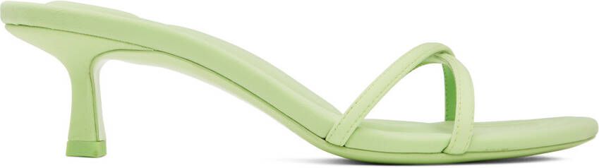 Alexander Wang Green Dahlia 50 Heeled Sandal
