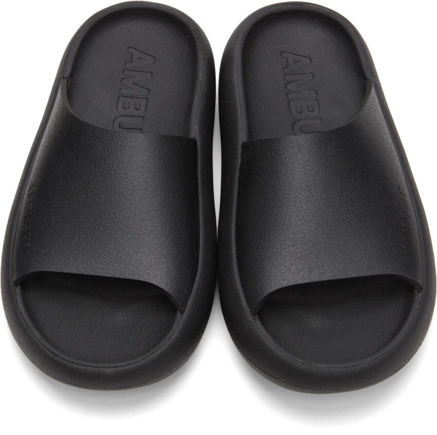 AMBUSH Black Logo Sandals