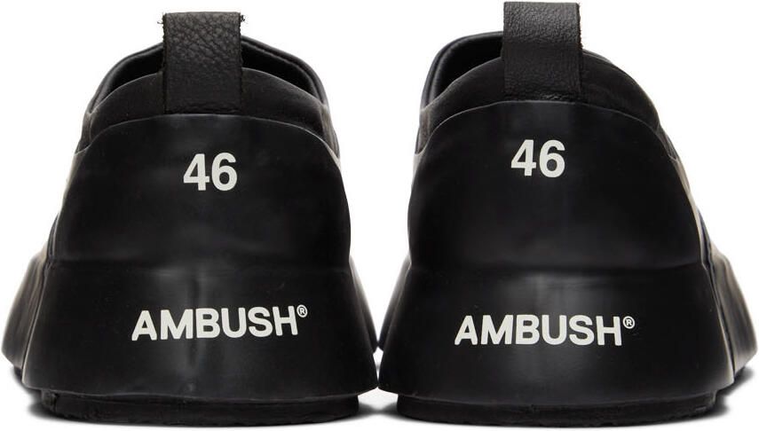 AMBUSH Black Mix Low Sneakers