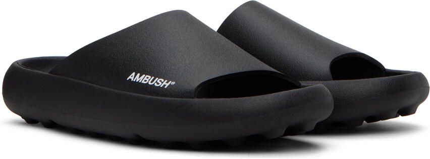 AMBUSH Black Printed Sandals - Picture 2