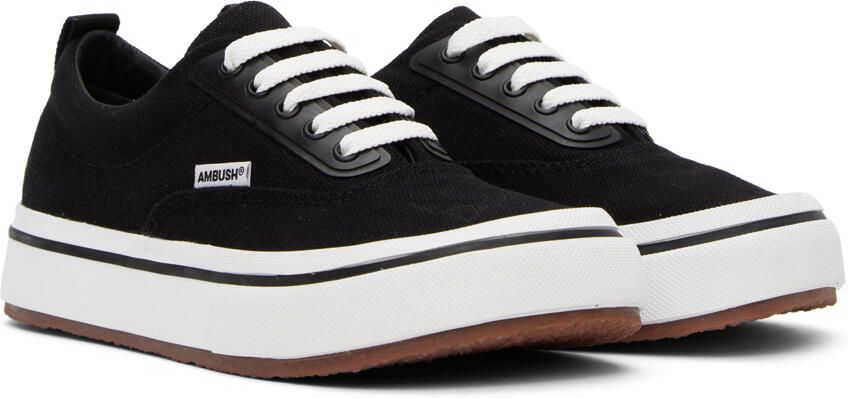AMBUSH Black Vulcanized Sneakers - Picture 2