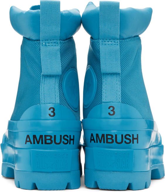 AMBUSH Blue Converse Edition CTAS Duck Ankle Boots - Picture 4