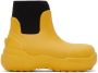 AMBUSH Yellow Rubber Chelsea Boots - Thumbnail 1