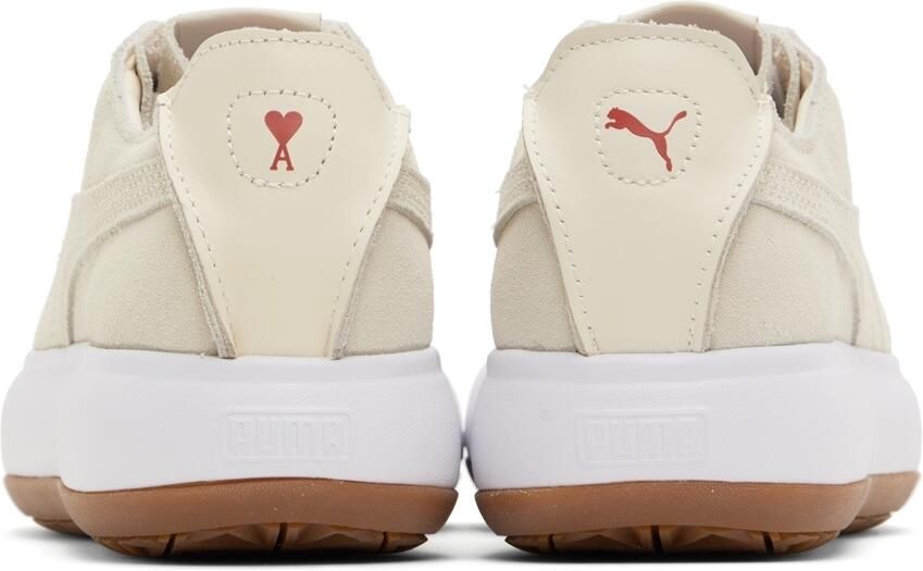 AMI Alexandre Mattiussi Beige Puma Edition Mayu Deconstruct Sneakers