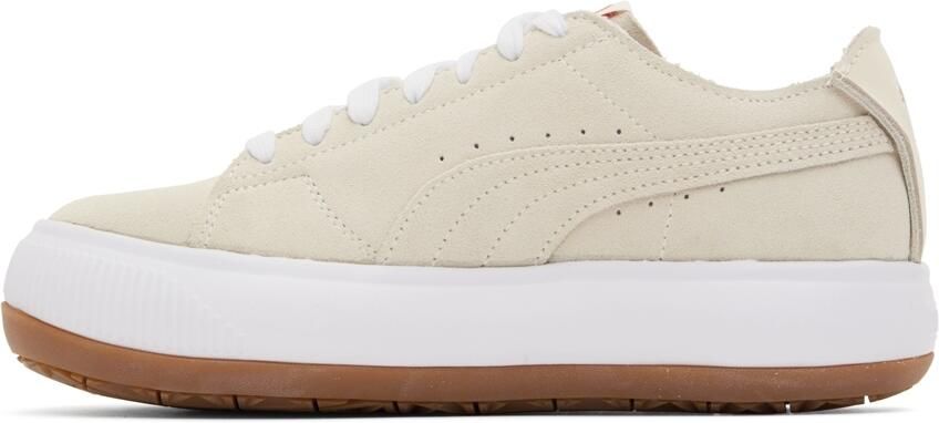 AMI Alexandre Mattiussi Beige Puma Edition Mayu Deconstruct Sneakers - Picture 3