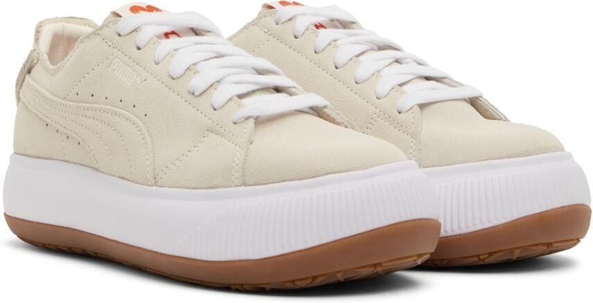 AMI Alexandre Mattiussi Beige Puma Edition Mayu Deconstruct Sneakers - Picture 2