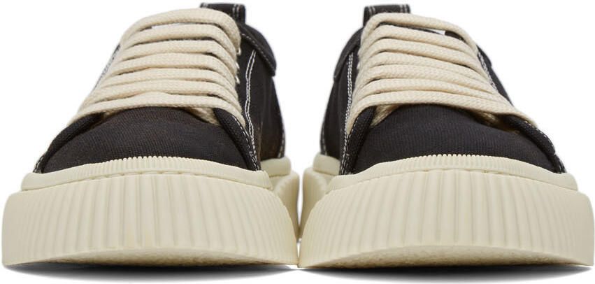 AMI Alexandre Mattiussi Black Ami de Cœur Low Sneakers - Picture 3