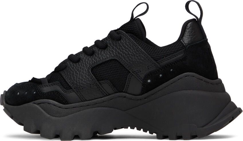 AMI Alexandre Mattiussi Black Lucky 9 Sneakers - Picture 3