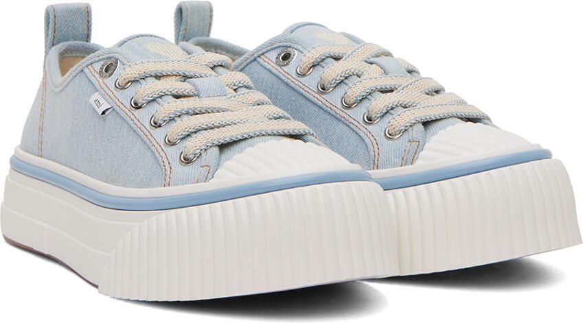 AMI Alexandre Mattiussi Blue Ami 1980 Platform Sneakers