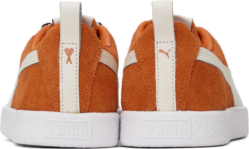 AMI Alexandre Mattiussi Orange Puma Edition VTG Sneakers