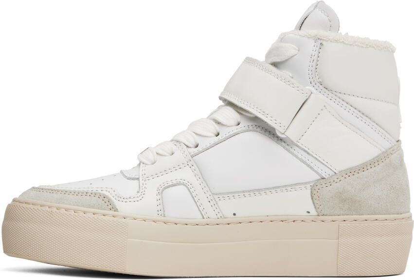 AMI Alexandre Mattiussi White Arcade Sneakers - Picture 3