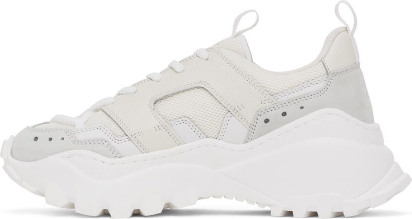 AMI Alexandre Mattiussi White Lucky 9 Sneakers - Picture 3