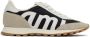AMI Alexandre Mattiussi Black & Beige New Running Sneakers - Thumbnail 1
