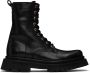 AMI Alexandre Mattiussi Black Calfskin Boots - Thumbnail 1