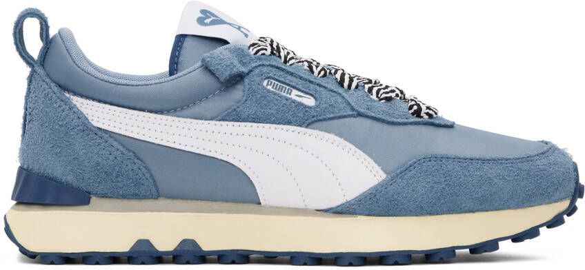 AMI Alexandre Mattiussi Blue Puma Edition Rider FV Sneakers - Picture 2