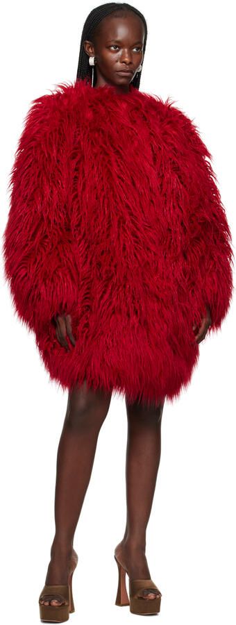 Amina Muaddi Brown Dalida Heeled Sandals - Picture 4