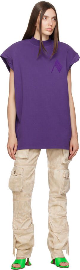 Amina Muaddi Green Lupita Slipper Heeled Sandals - Picture 4