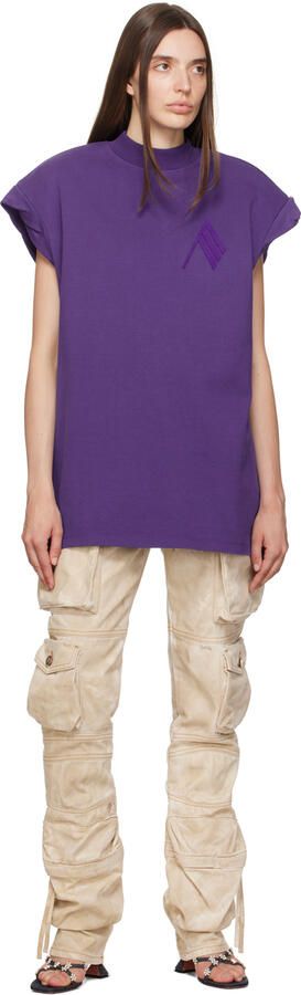 Amina Muaddi Indigo Lily 95 Heeled Sandals - Picture 4