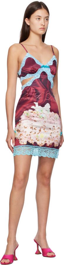 Amina Muaddi Pink Lupita Heeled Sandals - Picture 4