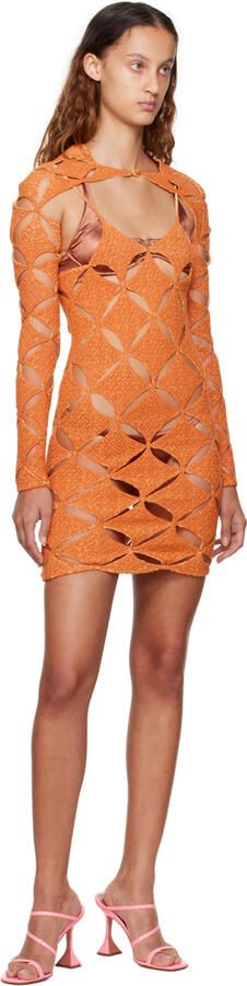 Amina Muaddi Pink Naima Heeled Sandals - Picture 4