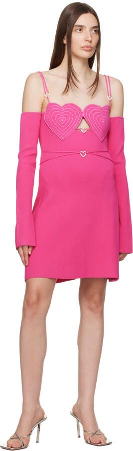 Amina Muaddi Silver Adriana Slipper Heeled Sandals - Picture 4