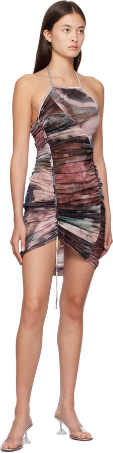 Amina Muaddi Transparent Lupita Glass Slipper Heeled Sandals - Picture 4