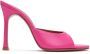 Amina Muaddi Pink Alexa Slipper 105 Heeled Sandals - Thumbnail 1