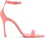 Amina Muaddi Pink Kim Heeled Sandals - Thumbnail 1