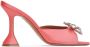 Amina Muaddi Pink Rosie Heeled Sandals - Thumbnail 1