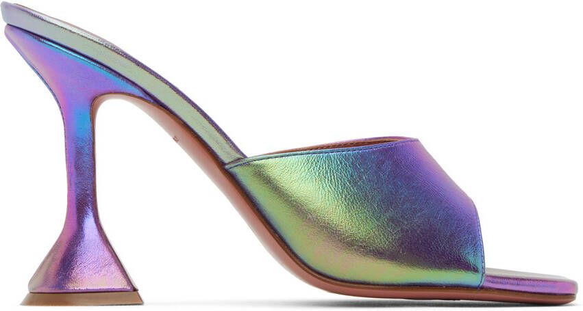 Amina Muaddi Gilda 95mm sandals - Purple