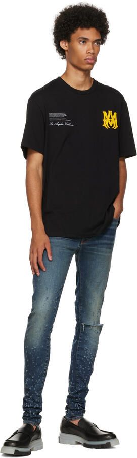 AMIRI Black Military Slip-On Loafers - Picture 4