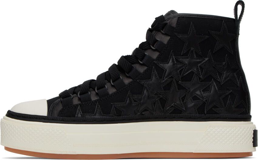 AMIRI Black Stars Court Sneakers - Picture 3