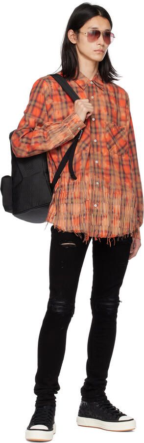 AMIRI Black Stars Court Sneakers - Picture 4