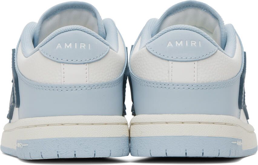AMIRI Blue Skel Top Low Sneakers