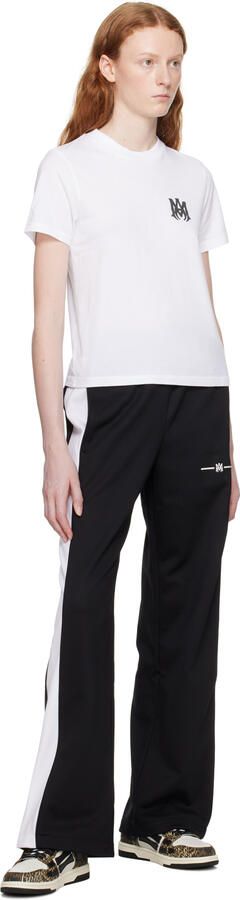 AMIRI Brown & White Skel Top Low Sneakers - Picture 4