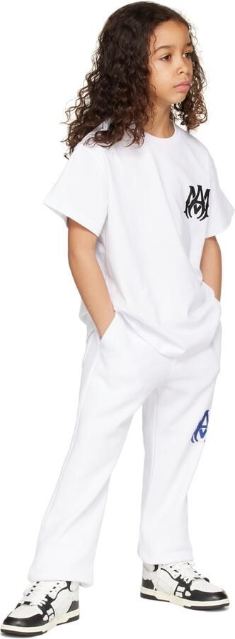 AMIRI Kids Black & White Skel Top Sneakers - Picture 4