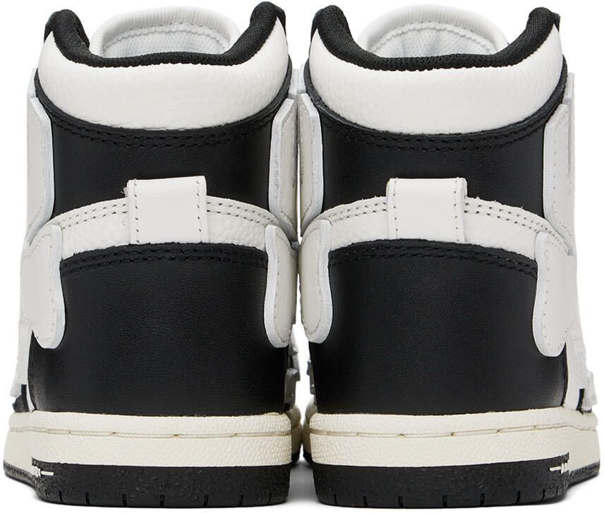 AMIRI Kids Black & White Skel-Top Sneakers
