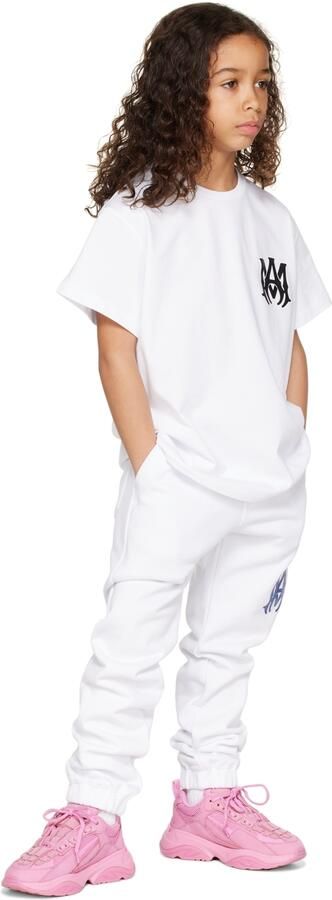 AMIRI Kids Pink Bone Runner Sneakers - Picture 4