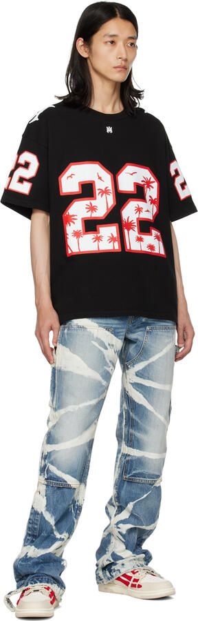 AMIRI Red & White Skel Top Low Sneakers - Picture 4