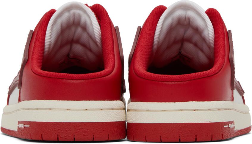 AMIRI Red Skel Top Mules