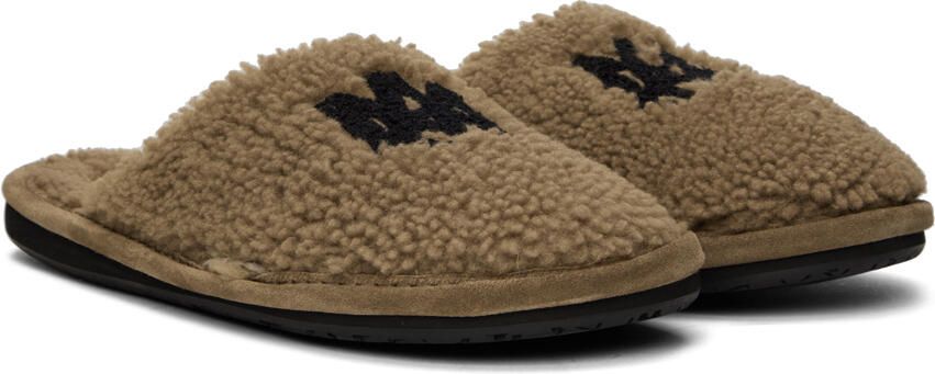 AMIRI Tan Lux Slippers - Picture 2