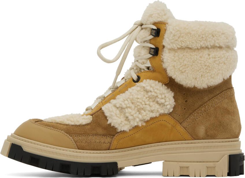 AMIRI Tan Workman Boots - Picture 2