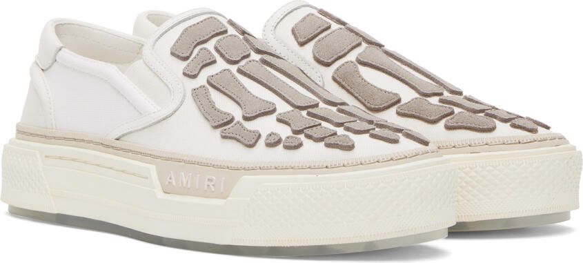 AMIRI Taupe Skel Top Sneakers - Picture 2