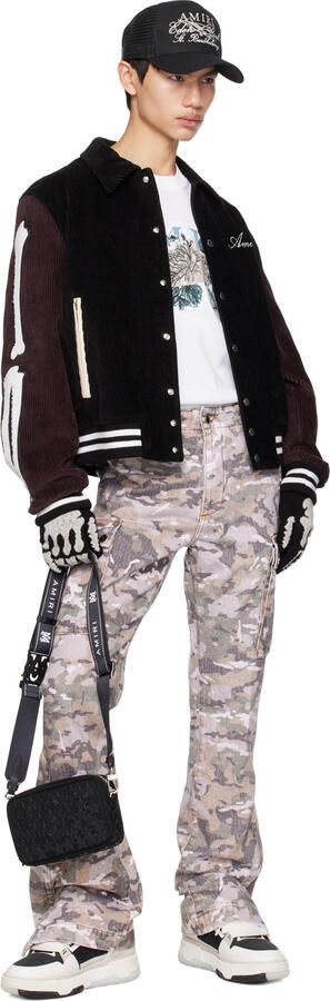 AMIRI White & Black MA-1 Sneakers - Picture 4