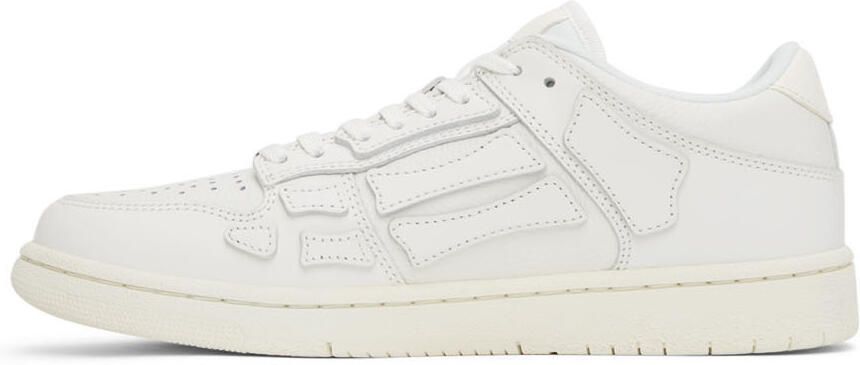 AMIRI White Skel Top Low Sneakers - Picture 3