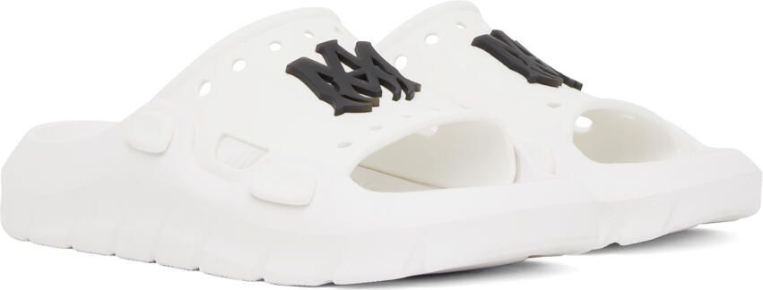 AMIRI White Sunday Slides - Picture 2