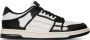 AMIRI Black & White Skel Top Low Sneakers - Thumbnail 1